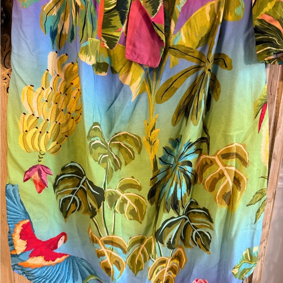 FARM Rio Tropical Print Tie-Front Dress - Picture 3 of 5